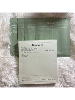 Biodance Refreshing Sea Kelp Real Deep Mask 4 Pack